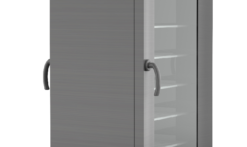 不锈钢干燥柜双开门电磁锁设计