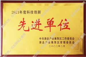 2021年度科技创新 先进单位